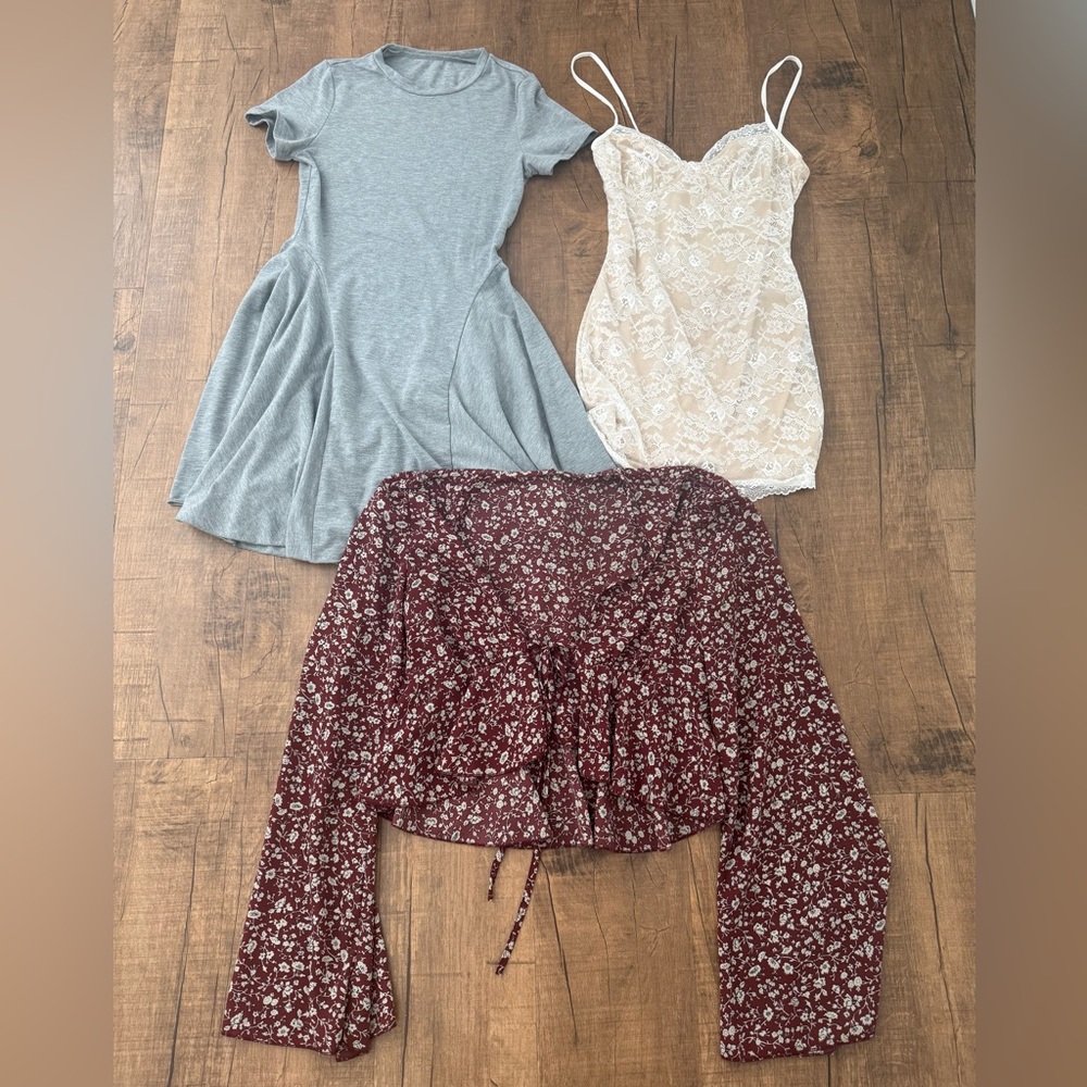 Mini Dress & Crop Top Bundle Size XS